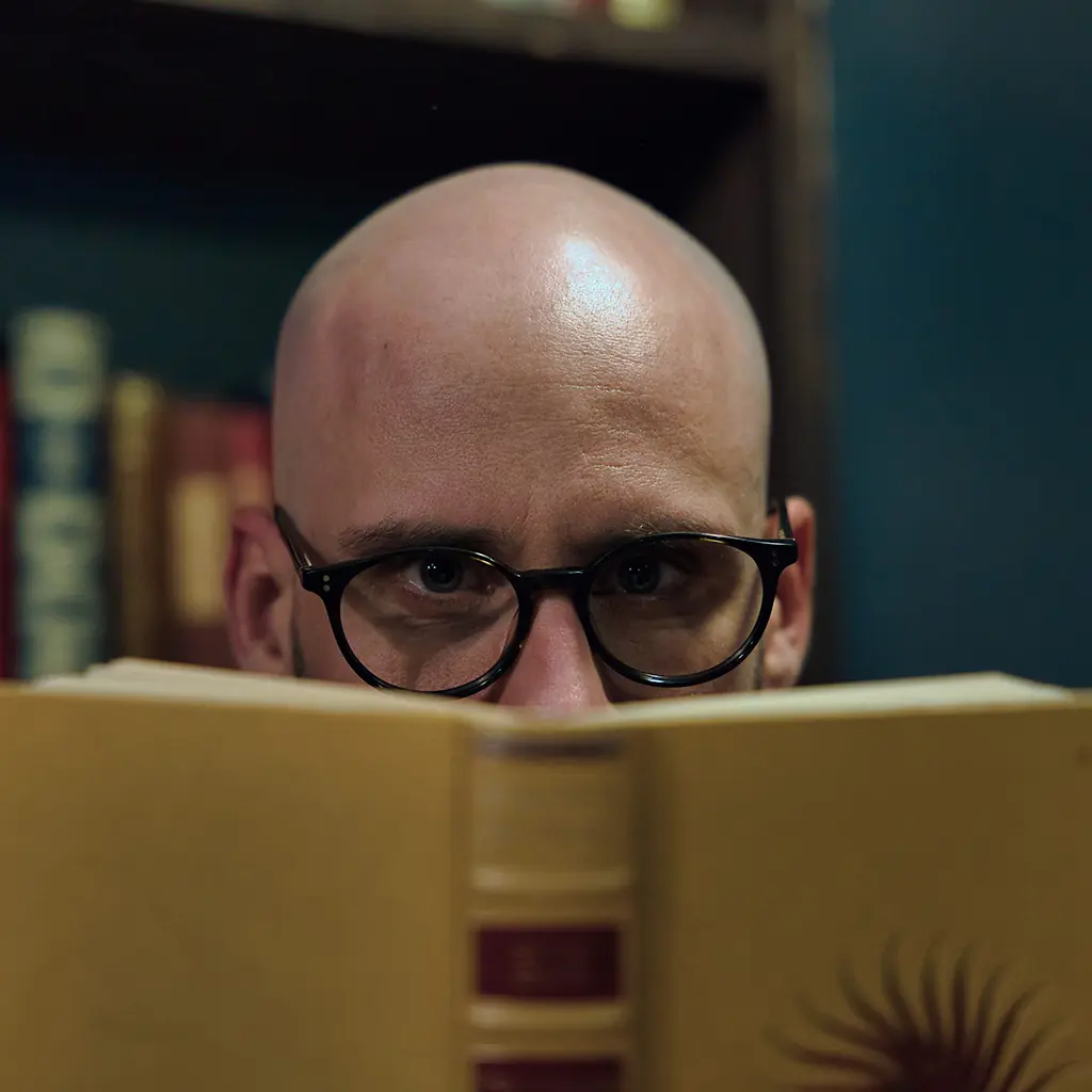 Portrait de Zachary en clair-obscur